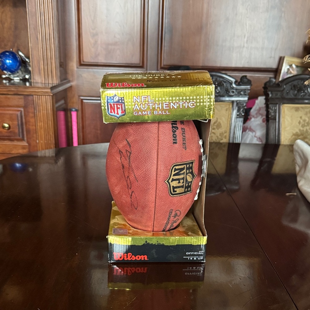 Wilson NFL Authentic Game Ball - Red